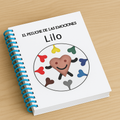 Libro con fichas y pautas LILO, El peluche de las Emociones (Versión Digital para descargar en PDF)