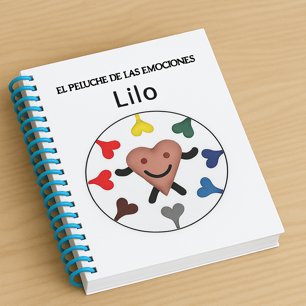 Libro con fichas y pautas LILO, El peluche de las Emociones (Versión Digital para descargar en PDF)